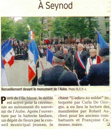 annecy,saint-jorioz,thones,saint-jean-de-sixt,les villards-sur-thones,morette,necropole,ceremonie,guerre,armistice,8 mai