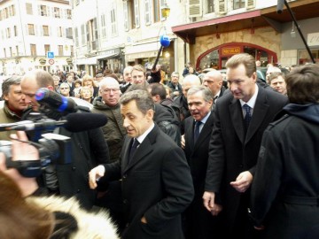 annecy,visite,sarkozy,presidentielle 2012