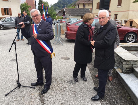 faverges,seythenex,ceremonie,8 mai 1945,haute-savoie