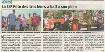 mures,fete des tracteurs,tardy,dubosson