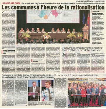 la roche sur foron,rochexpo,forum,collectivites territoriales