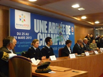 armee,annecy,ceremonie,ouverture,ski,short track,biathlon,ski de fond