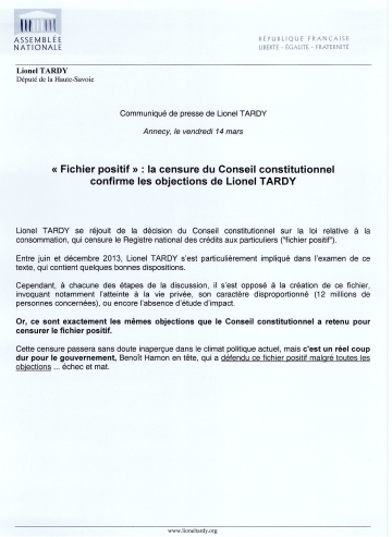 ump,censure,loi,consommation,conseil constitutionnel