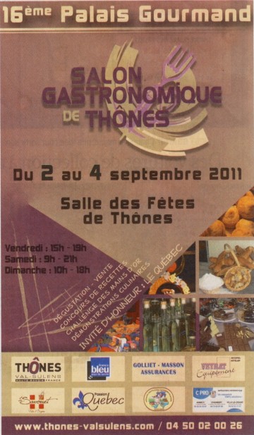 essor,thones,palais gourmand,gastronomie