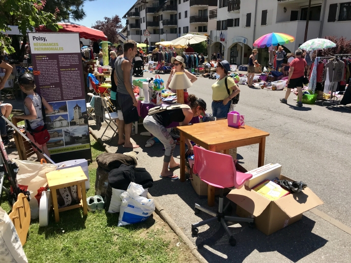 poisy,vide grenier,brocante