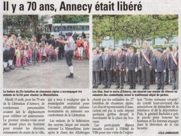 presse,dauphine,commemoration,annecy,tardy,rigaut,amoudry,combattant,resistant,partisan,haute-savoie