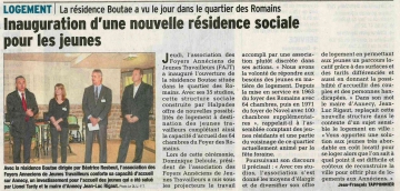 annecy,inauguration,foyer jeunes travailleurs,residence sociale,boutae