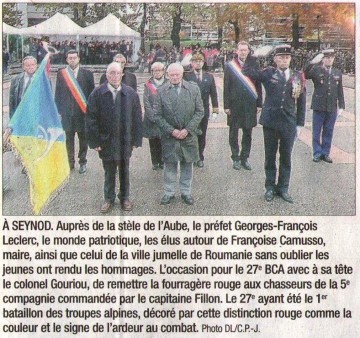 annecy,saint-jorioz,ceremonie,guerre,11 novembre