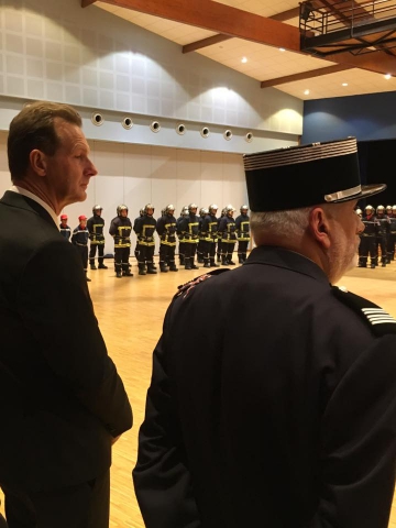 annecy-le-vieux,sdis,sapeurs pompiers,sainte-barbe,haute-savoie