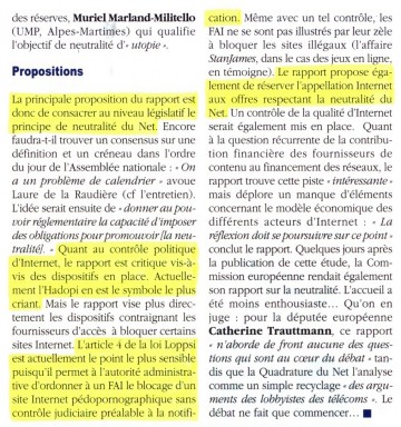 presse,revue parlementaire,neutralite,internet,loppsi,