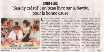 presse,dauphine,hebdo,saint-felix,san-fly,atelier,creation,livre,savoie