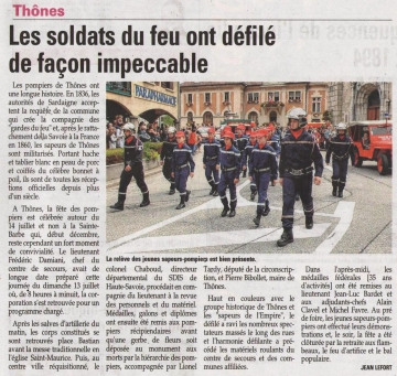 presse,dauphine,tardy,thones,fete,pompiers