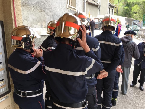 les clefs,ceremonie,8 mai 1945,haute-savoie