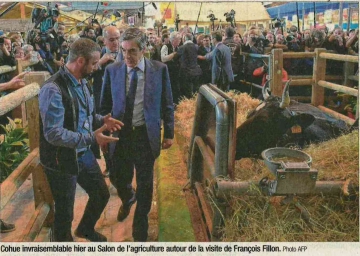 paris,salon de l'agriculture,fillon