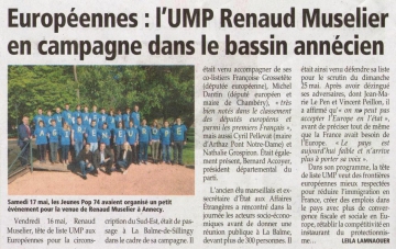 presse,dauphine,annecy,europe,tractage,election