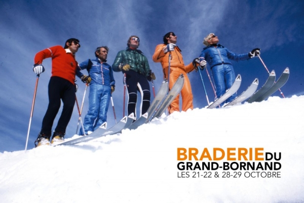 le grand-bornand,ski,braderie