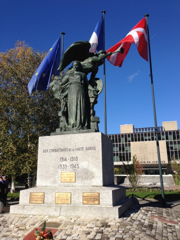 annecy,saint-jorioz,ceremonie,11 novembre,armistice,guerre