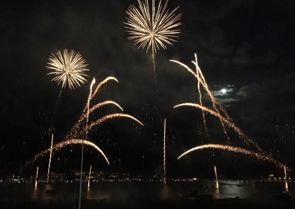 annecy,fete,fete du lac,feu d'artifice