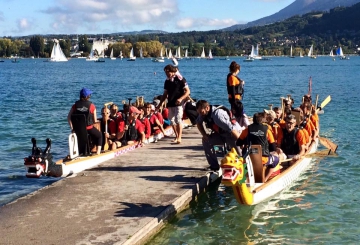 annecy,dragon,boat,festival