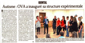 quintal,dauphine libere,inauguration,autisme,maladie,enfant