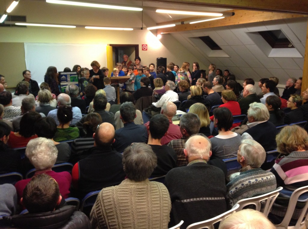 Cérémonie des voeux à GRUFFY Lionel TARDY