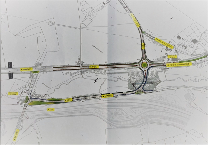 routes,route,eteaux,departement,haute-savoie,giratoire,evires,col evires