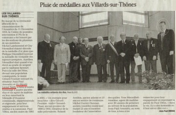 villards-sur-thones,medaille,ceremonie,maire
