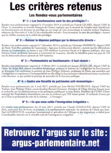 presse,cri du contribuable,classement,classement des deputes,argus,deputes