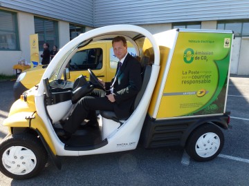 annecy,la poste,environnement,voiture,electrique