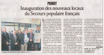 pringy,inauguration,secours populaire