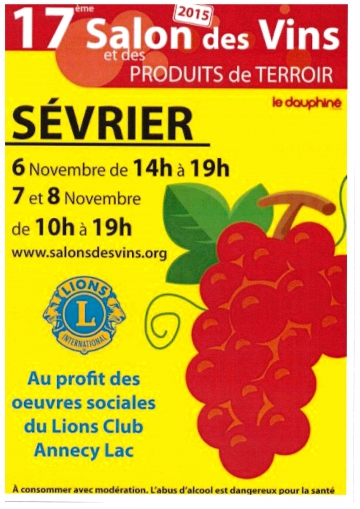 sevrier,salon,vins,produits locaux